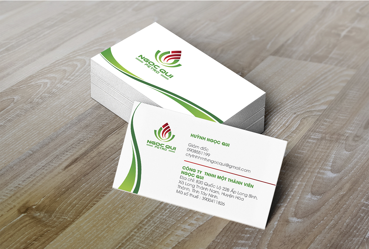 NGỌC QUI - Sáng tạo thương hiệu dầu khí Ngọc Qui với mẫu thiết kế logo ấn tượng